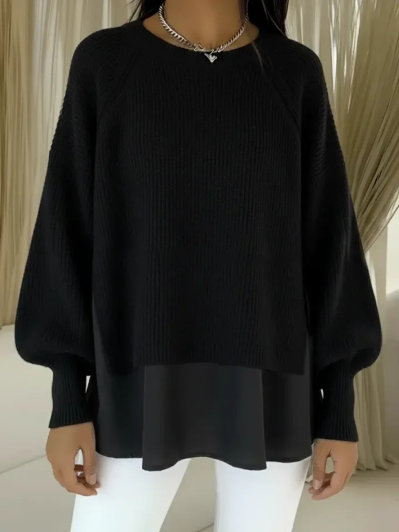 Casilda | Jersey efecto dos piezas