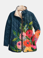 Azul noche floral