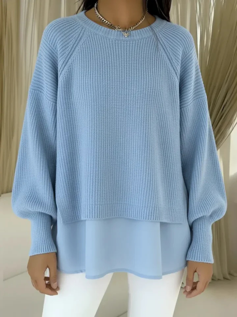 Casilda | Jersey efecto dos piezas