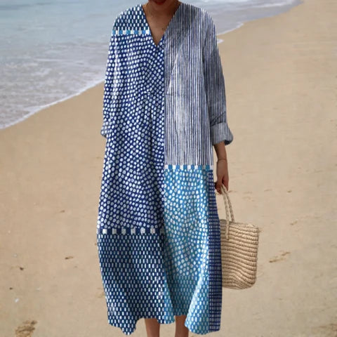 VESTIDO DE VERANO CÓMODO SIN MANGAS