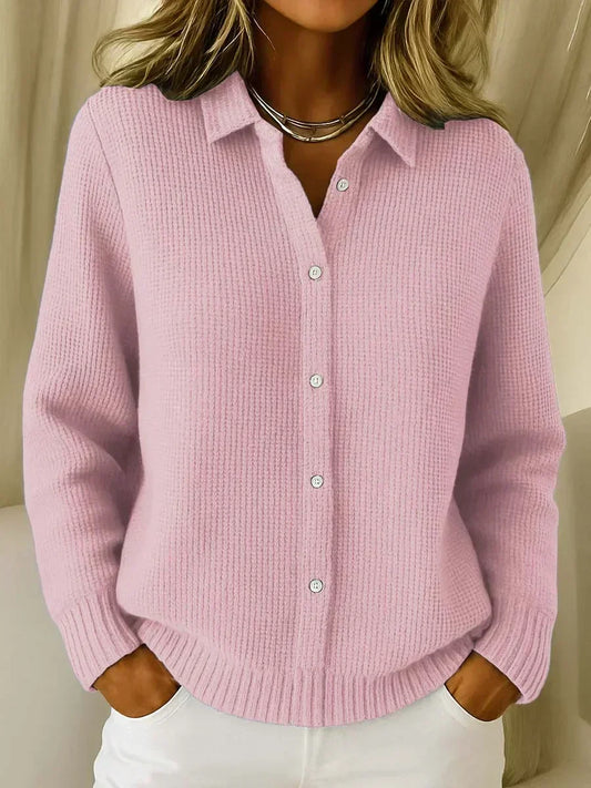 Carmela | Chaqueta de punto texturizado con botones