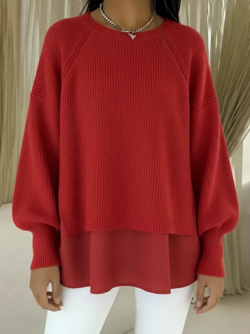 Casilda | Jersey efecto dos piezas
