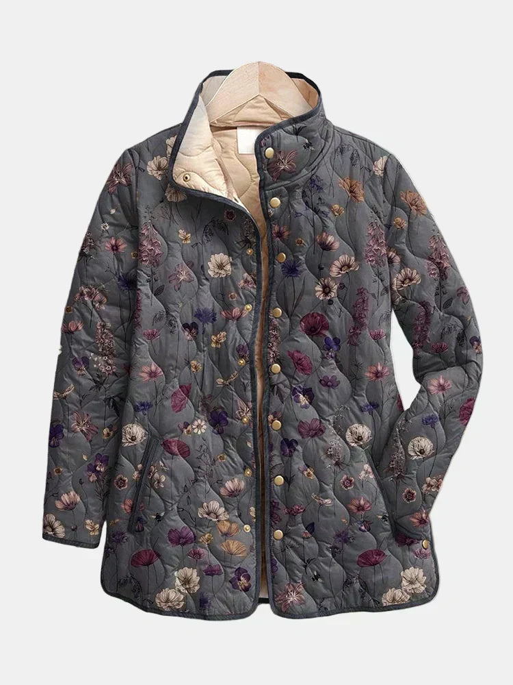DELACROIX | Chaqueta acolchada Flores Secas para mujer Nathalie