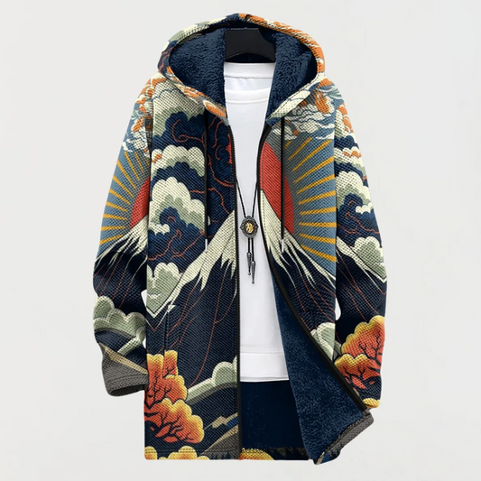 ELENA | SUDADERA CON ESTAMPADO DE AMANECER