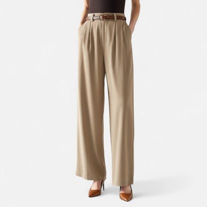 CLAUDIA | PANTALONES PALAZZO DE TALLE ALTO ATEMPORALES