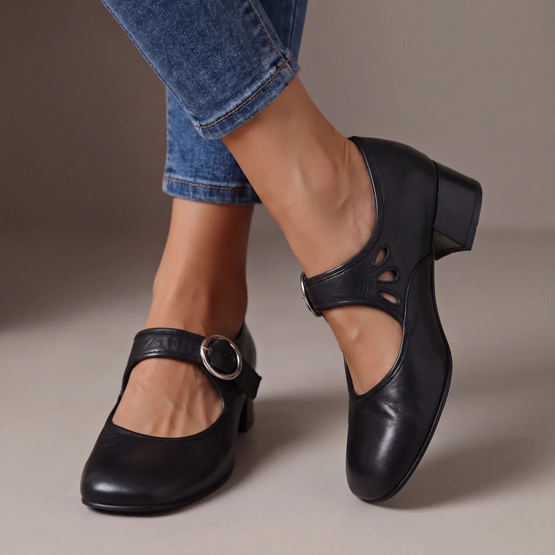 ELENA | ZAPATOS DE TACÓN DE PIEL VERÓNICA
